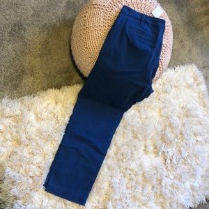 JCrew Women’s Ankle Straight Leg Twill pants